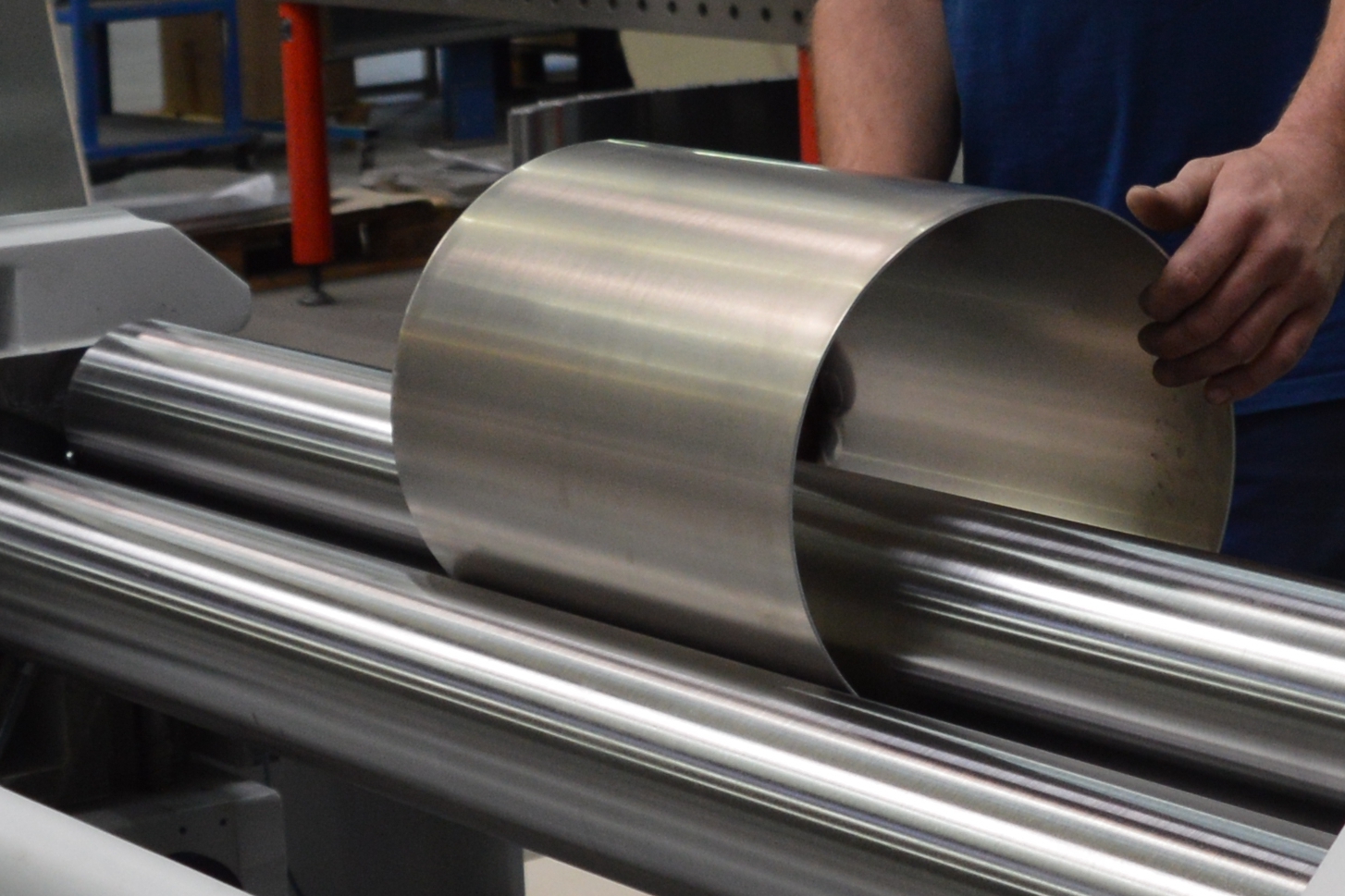 Rundbiegen für Bleche aus Stahl, Edelstahl & Aluminium